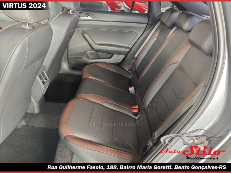 VOLKSWAGEN - VIRTUS - 2023/2024 - Cinza - R$ 125.900,00
