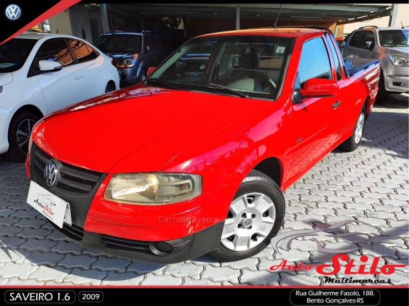 VOLKSWAGEN - SAVEIRO - 2008/2009 - Vermelha - R$ 34.900,00