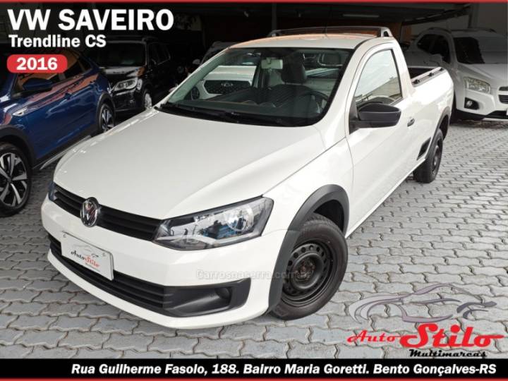 VOLKSWAGEN - SAVEIRO - 2015/2016 - Branca - R$ 49.000,00