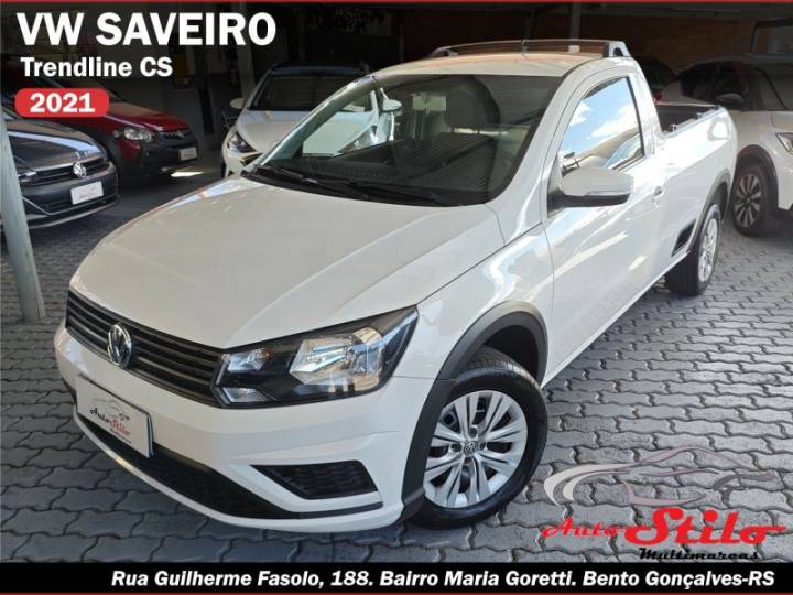VOLKSWAGEN - SAVEIRO - 2020/2021 - Branca - R$ 69.900,00