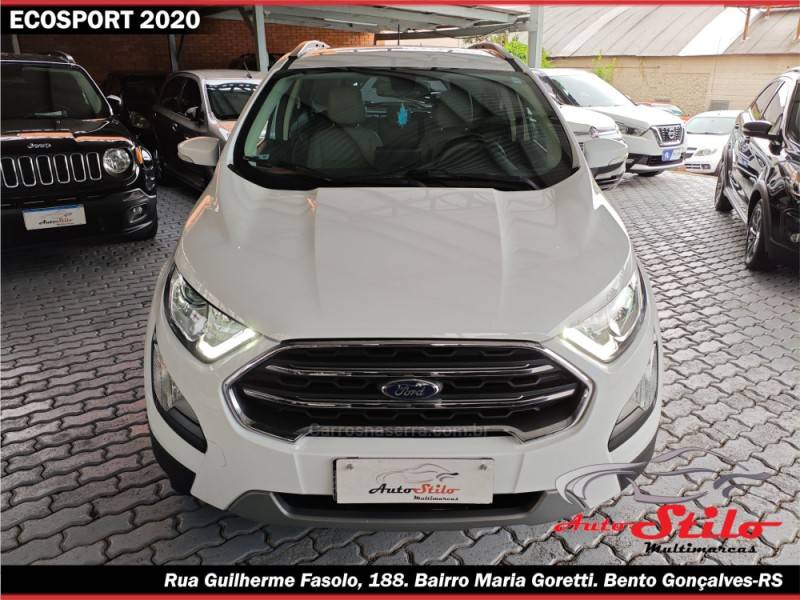 FORD - ECOSPORT - 2019/2020 - Branca - R$ 85.900,00