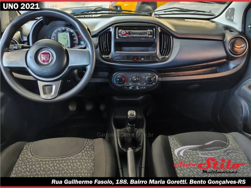 FIAT - UNO - 2020/2021 - Branca - R$ 47.900,00