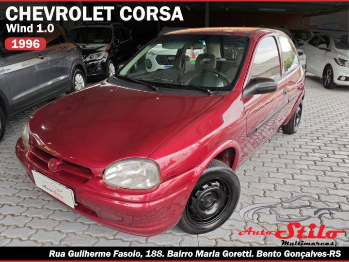 CHEVROLET - CORSA - 1996/1996 - Vermelha - R$ 11.500,00