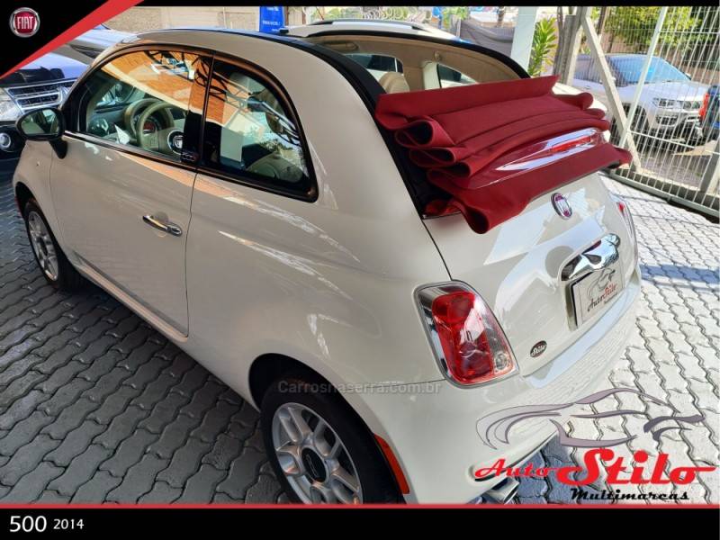 FIAT - 500 - 2014/2014 - Branca - R$ 69.900,00