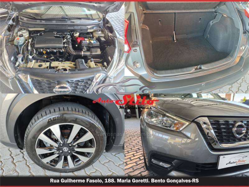 NISSAN - KICKS - 2017/2018 - Cinza - R$ 84.900,00