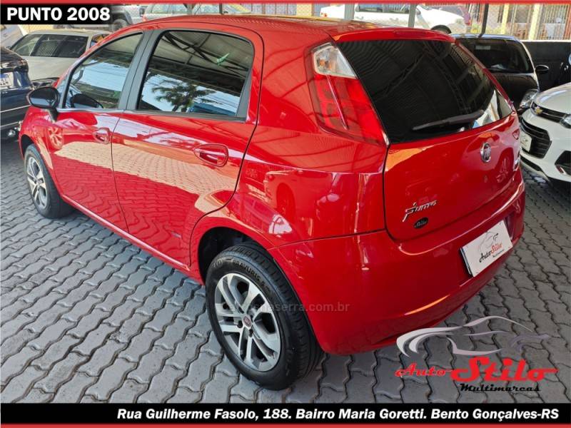 FIAT - PUNTO - 2007/2008 - Vermelha - R$ 29.900,00