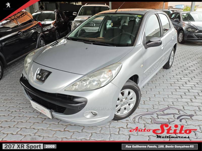 PEUGEOT - 207 - 2008/2009 - Prata - R$ 22.900,00