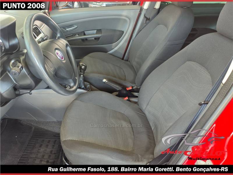 FIAT - PUNTO - 2007/2008 - Vermelha - R$ 29.900,00