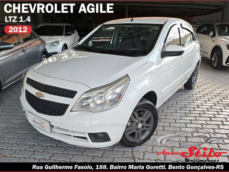 CHEVROLET - AGILE - 2012/2012 - Branca - R$ 35.900,00