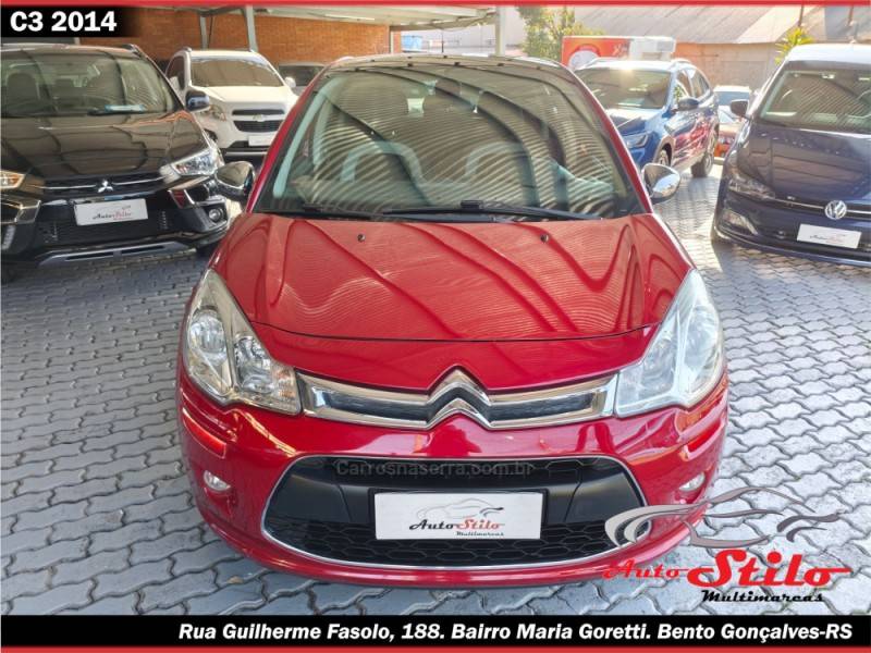CITROËN - C3 - 2013/2014 - Vermelha - R$ 45.900,00