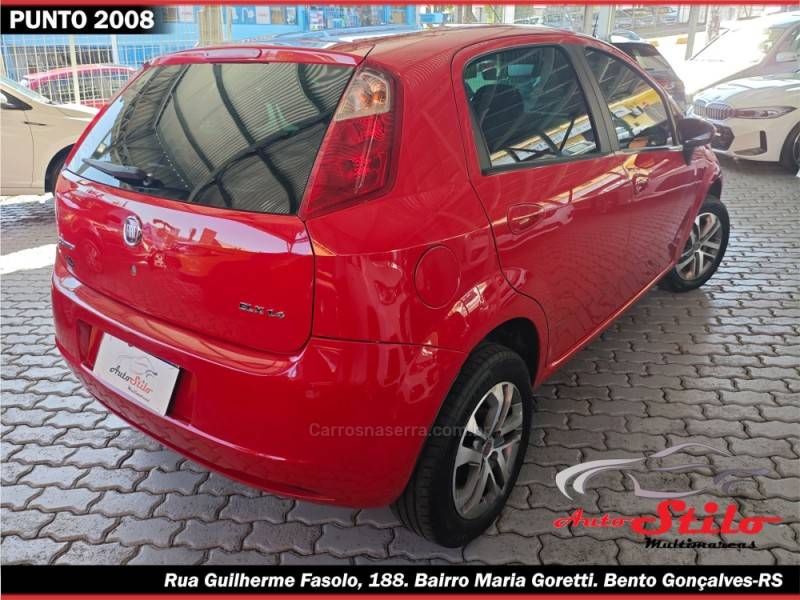 FIAT - PUNTO - 2007/2008 - Vermelha - R$ 29.900,00