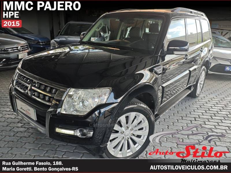 MITSUBISHI - PAJERO - 2014/2015 - Preta - R$ 154.900,00