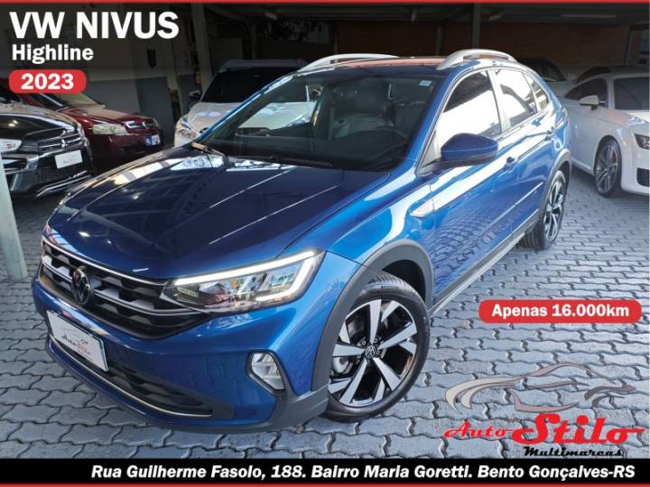 VOLKSWAGEN - NIVUS - 2023/2023 - Azul - R$ 122.900,00