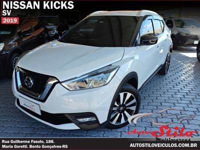 NISSAN - KICKS - 2018/2019 - Branca - R$ 84.900,00