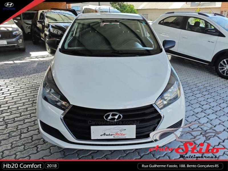 HYUNDAI - HB20 - 2018/2018 - Branca - R$ 54.900,00