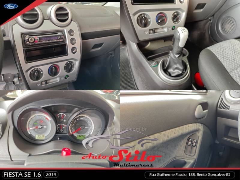 FORD - FIESTA - 2013/2014 - Branca - R$ 38.900,00