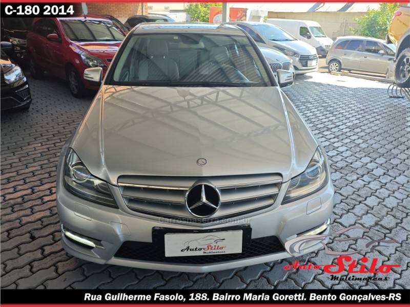 MERCEDES-BENZ - C 180 - 2013/2014 - Prata - R$ 79.900,00