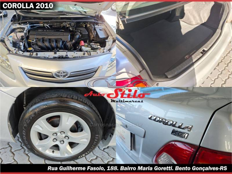 TOYOTA - COROLLA - 2009/2010 - Prata - R$ 59.900,00