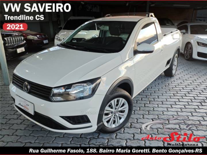 VOLKSWAGEN - SAVEIRO - 2020/2021 - Branca - R$ 69.900,00