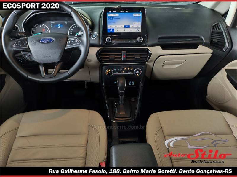 FORD - ECOSPORT - 2019/2020 - Branca - R$ 85.900,00