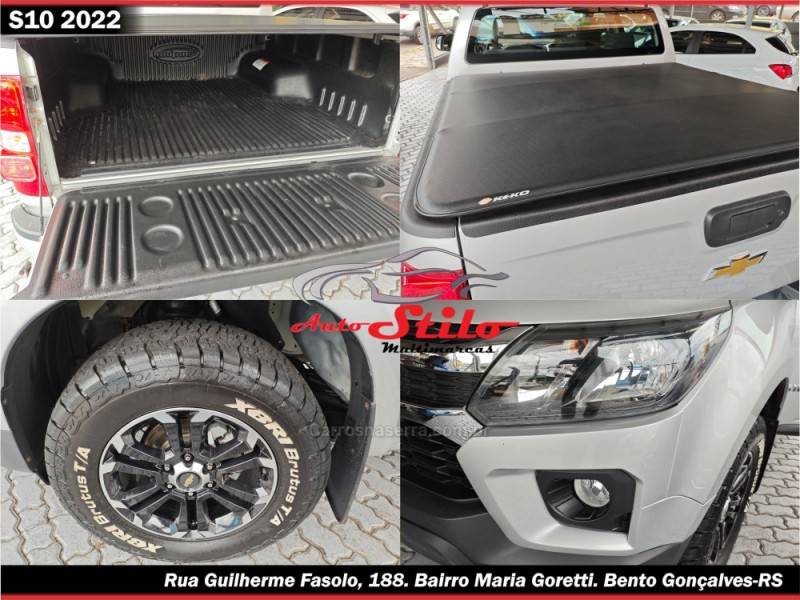 CHEVROLET - S10 - 2021/2022 - Prata - R$ 155.500,00