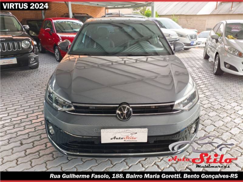 VOLKSWAGEN - VIRTUS - 2023/2024 - Cinza - R$ 125.900,00