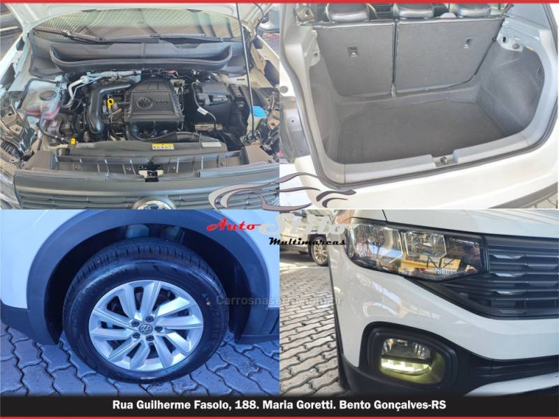 VOLKSWAGEN - T-CROSS - 2020/2021 - Branca - R$ 92.500,00