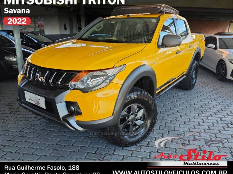 MITSUBISHI - L200 TRITON - 2021/2022 - Amarela - R$ 178.000,00