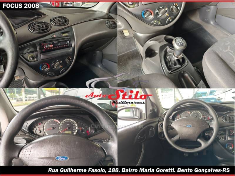 FORD - FOCUS - 2008/2008 - Preta - R$ 25.900,00