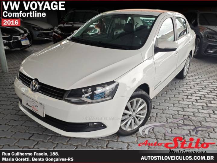 VOLKSWAGEN - VOYAGE - 2015/2016 - Branca - R$ 48.900,00