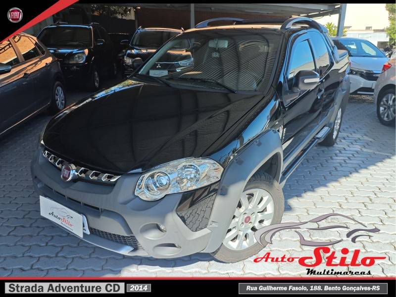 FIAT - STRADA - 2014/2014 - Preta - R$ 61.900,00