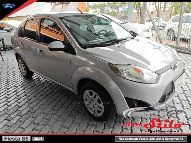 FORD - FIESTA - 2013/2014 - Prata - R$ 36.900,00