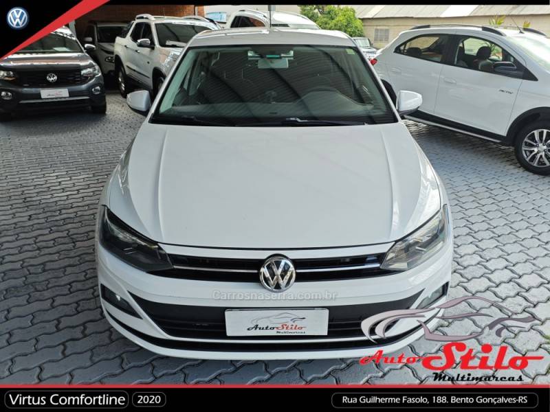 VOLKSWAGEN - VIRTUS - 2019/2020 - Branca - R$ 82.900,00