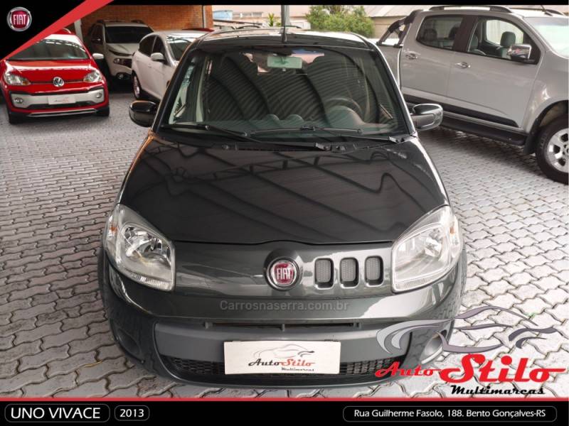 FIAT - UNO - 2013/2013 - Cinza - R$ 33.900,00