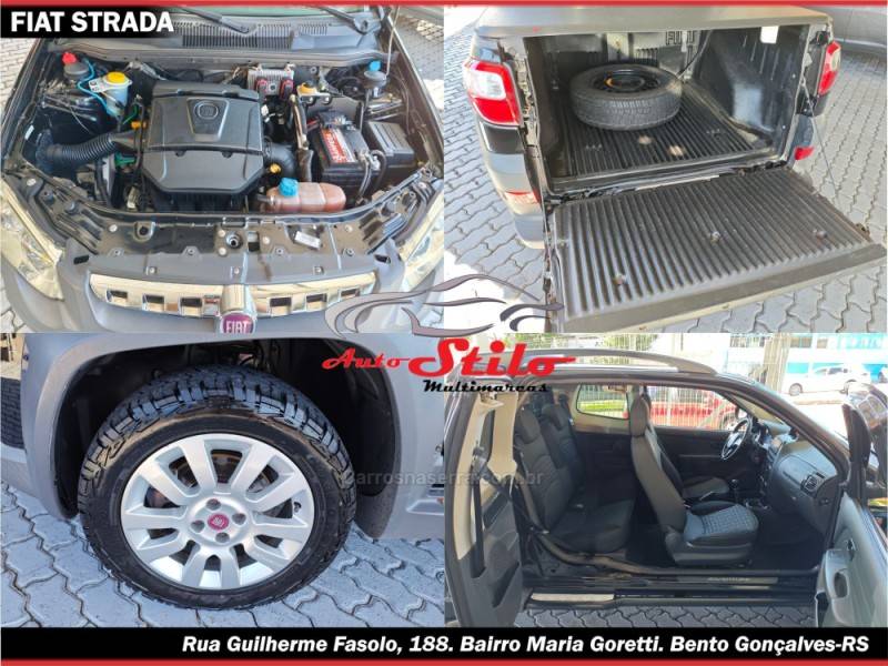 FIAT - STRADA - 2014/2014 - Preta - R$ 59.900,00