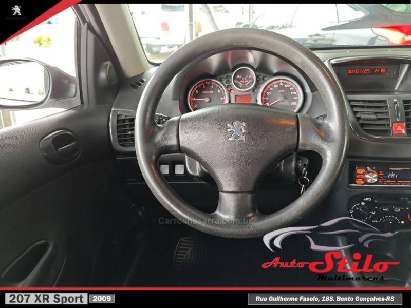 PEUGEOT - 207 - 2008/2009 - Prata - R$ 22.900,00