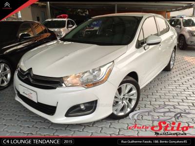 CITROËN - C4 LOUNGE - 2014/2015 - Branca - R$ 52.900,00