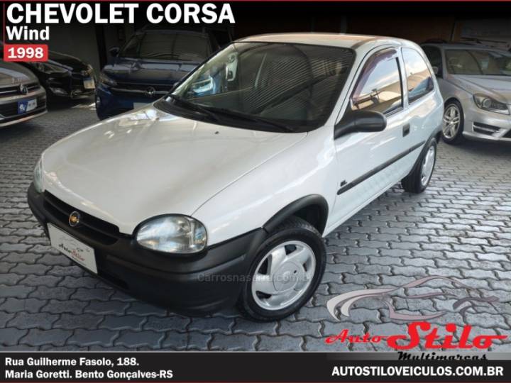 CHEVROLET - CORSA - 1998/1998 - Branca - R$ 12.900,00