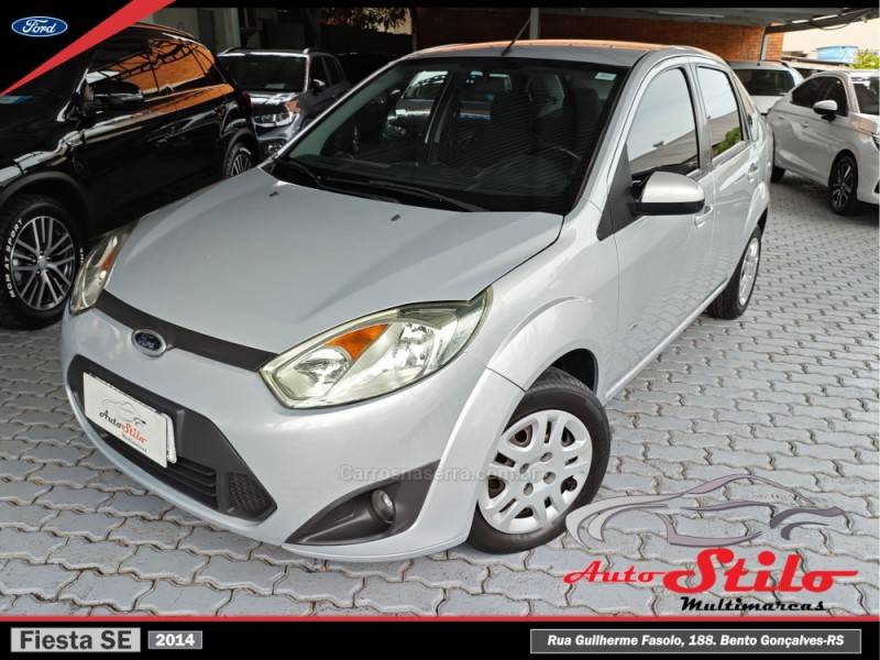 FORD - FIESTA - 2013/2014 - Prata - R$ 37.500,00