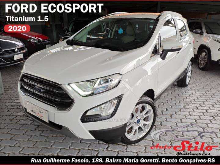 FORD - ECOSPORT - 2019/2020 - Branca - R$ 85.900,00