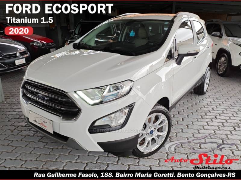 FORD - ECOSPORT - 2019/2020 - Branca - R$ 85.900,00