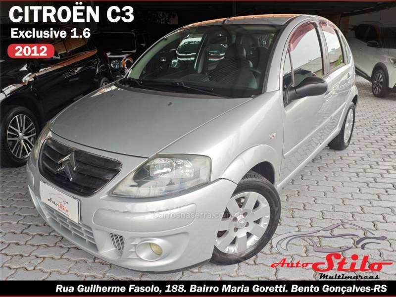 CITROËN - C3 - 2011/2012 - Prata - R$ 33.900,00