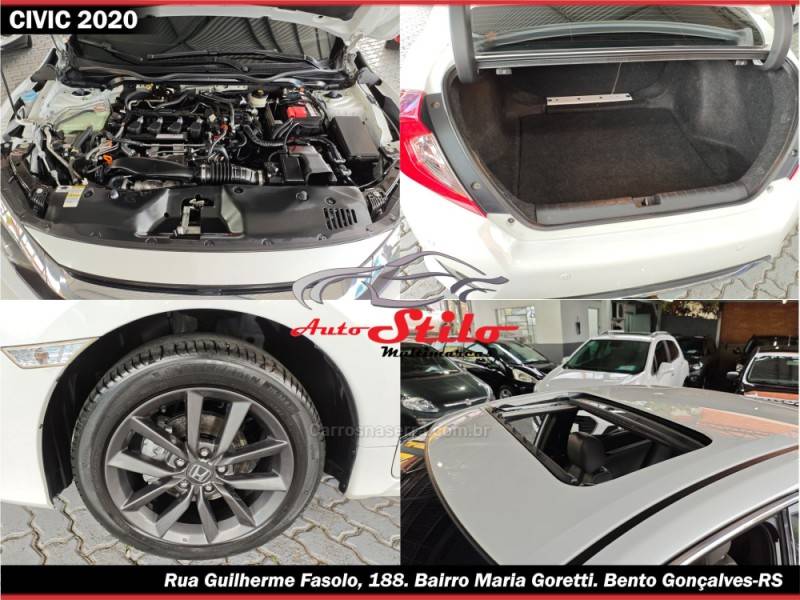 HONDA - CIVIC - 2020/2020 - Branca - R$ 145.750,00