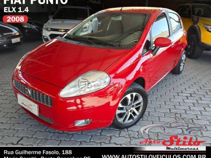 FIAT - PUNTO - 2007/2008 - Vermelha - R$ 29.900,00