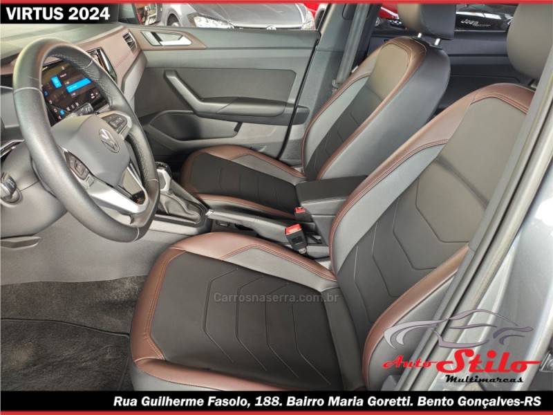 VOLKSWAGEN - VIRTUS - 2023/2024 - Cinza - R$ 125.900,00