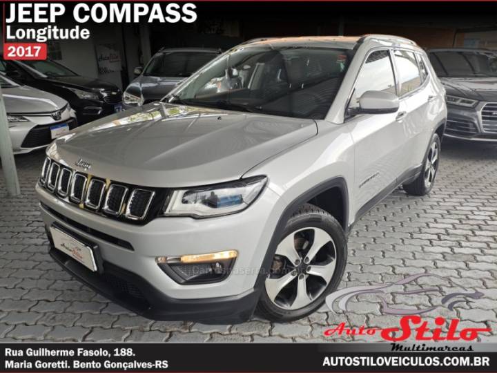 JEEP - COMPASS - 2017/2017 - Prata - R$ 89.990,00