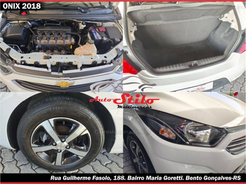 CHEVROLET - ONIX - 2017/2018 - Branca - R$ 68.900,00