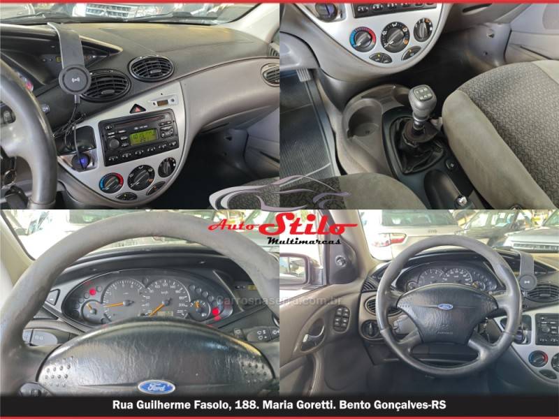 FORD - FOCUS - 2002/2002 - Preta - R$ 17.900,00