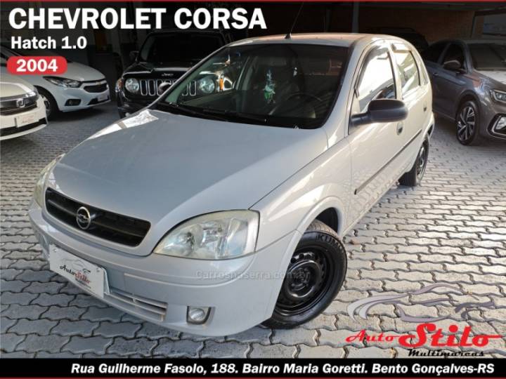 CHEVROLET - CORSA - 2003/2004 - Prata - R$ 19.900,00