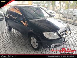 CHEVROLET - CELTA - 2010/2011 - Preta - R$ 25.900,00